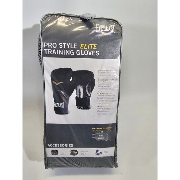 WN Everlast Pro Style Elite Exercise Workout Training Boxing Gloves Sparring NEW - Picture 1 of 6